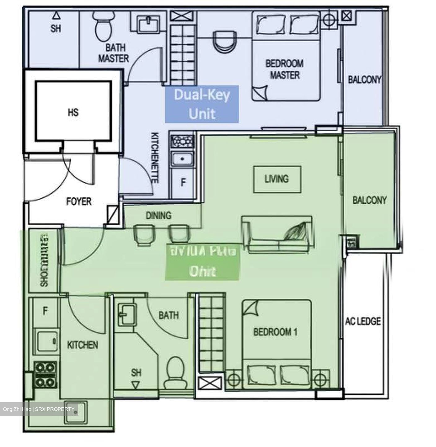 The Serenno (D15), Apartment #632820131